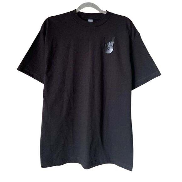 Suna Black T-Shirt Size M/L - Picture 1 of 7
